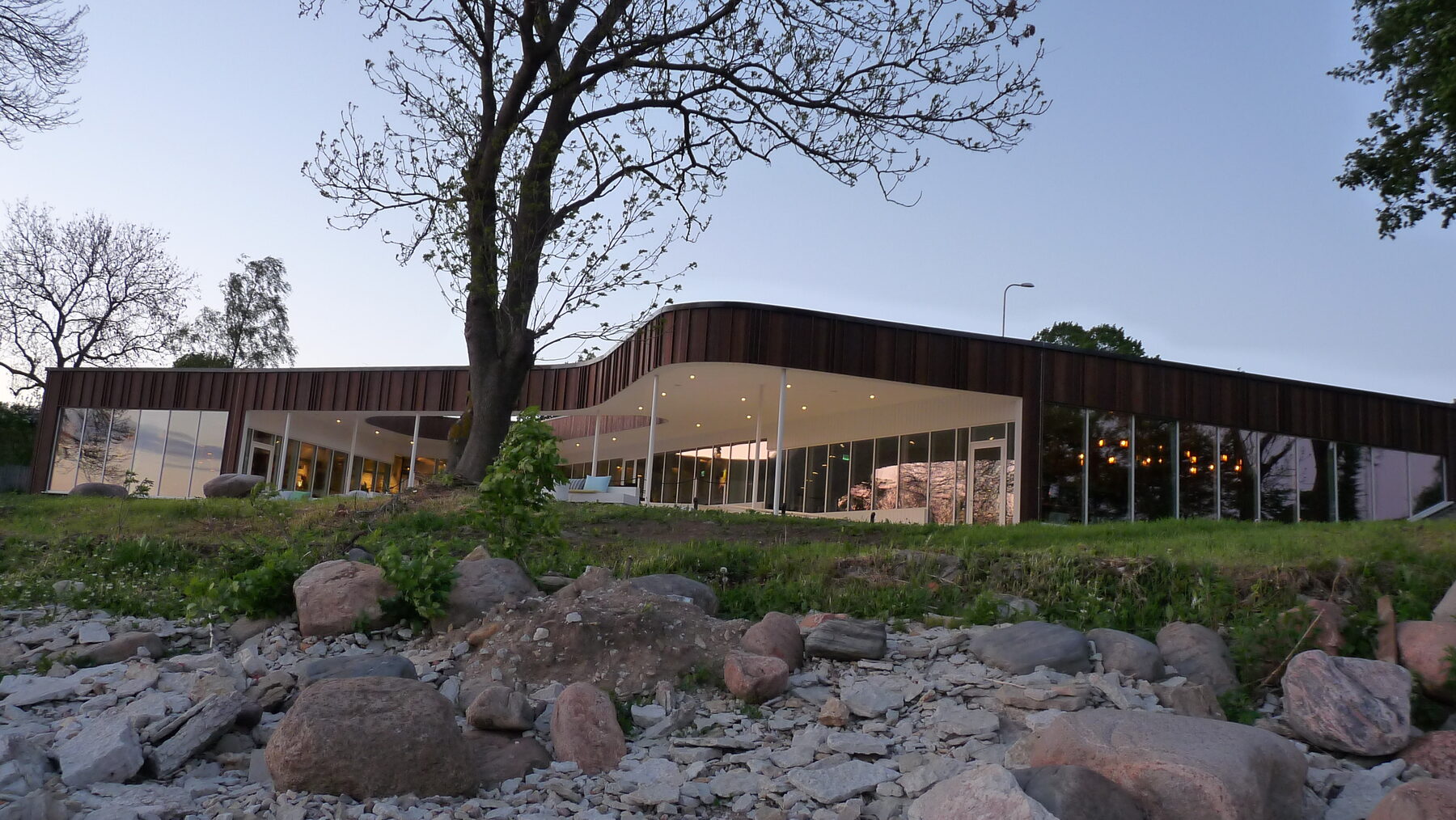 NOA and NOA Chef's Hall in their seaside building in Merivälja, Tallinn
